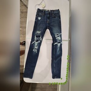 Boys Abercrombie stacked skinny jeans